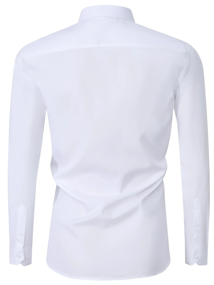 Byron - Elegant Long Sleeve Shirt With Button