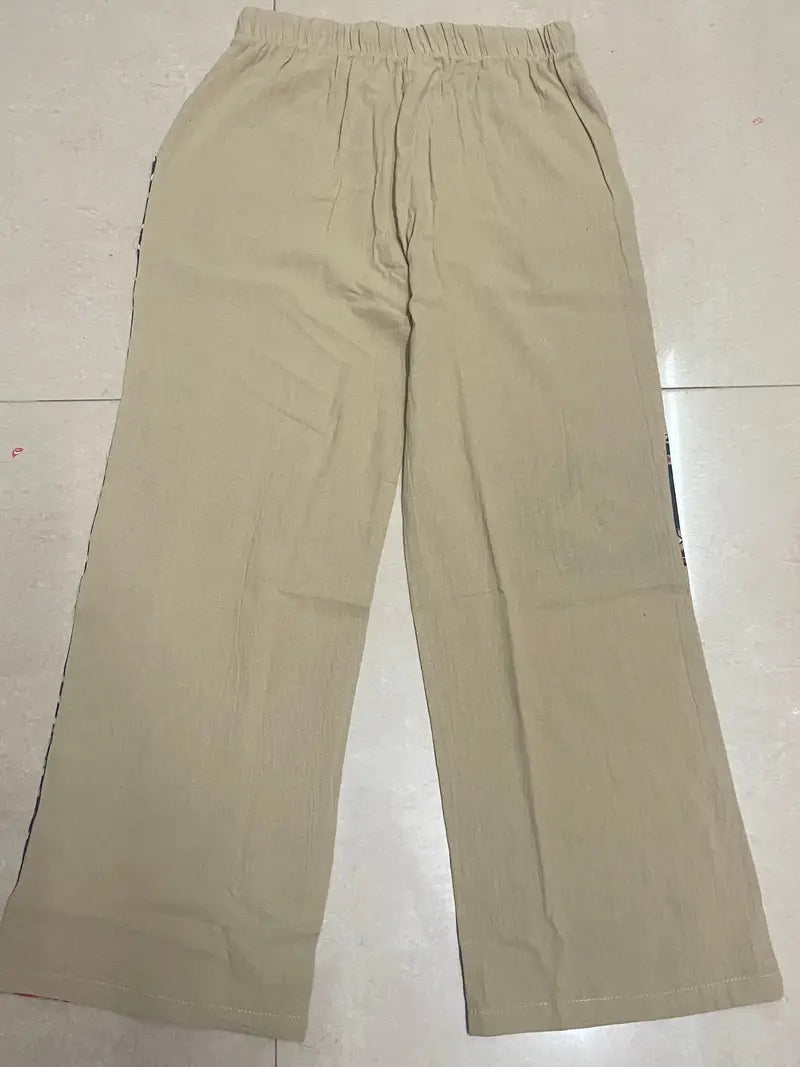 Daniil - Ethnic Style Pants With Pockets