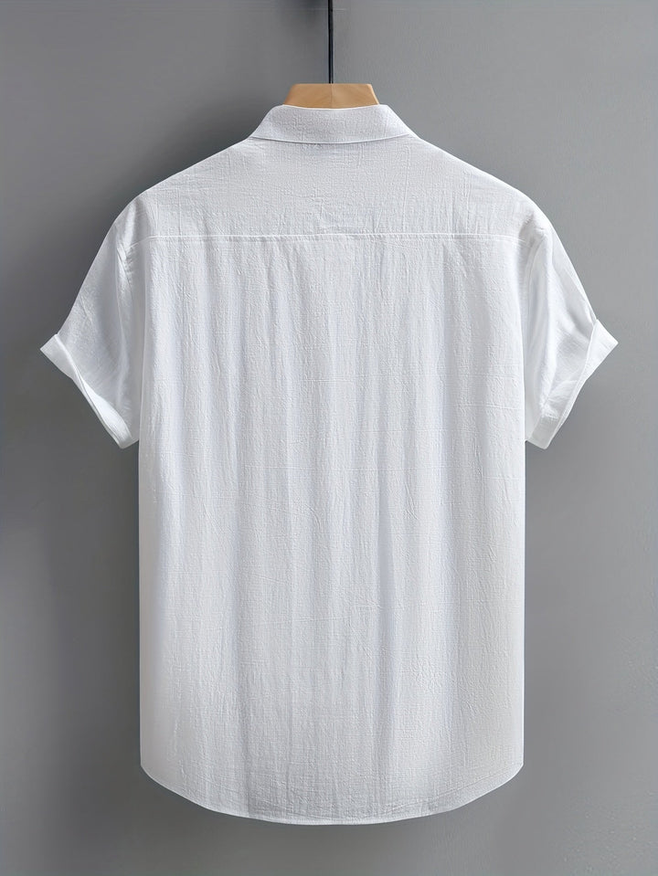 Tejada - Casual Cotton Shirt With Pocket