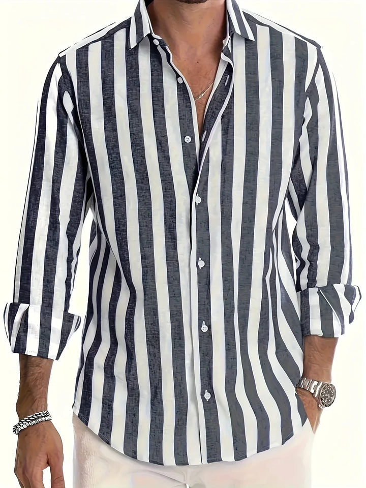 George - Stylish Long Sleeve Striped Shirt
