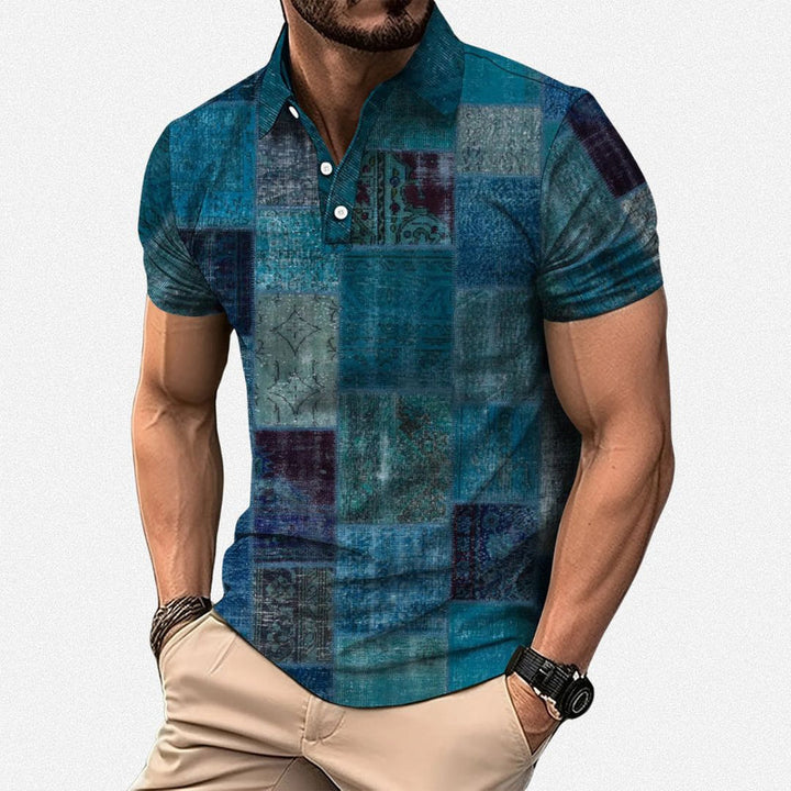 Gasan - Multicolor Polo Short Sleeve Shirt
