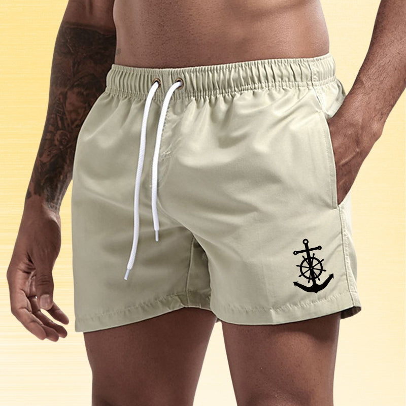 Solano - Stylish Elastic Shorts With Pocket