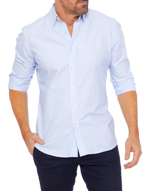 Ceferino - Casual Long Sleeve Shirt With Button