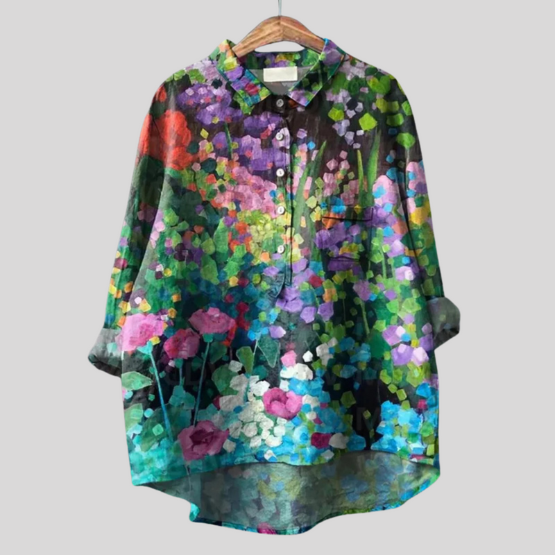 Matilde - Handmade Floral Shirt