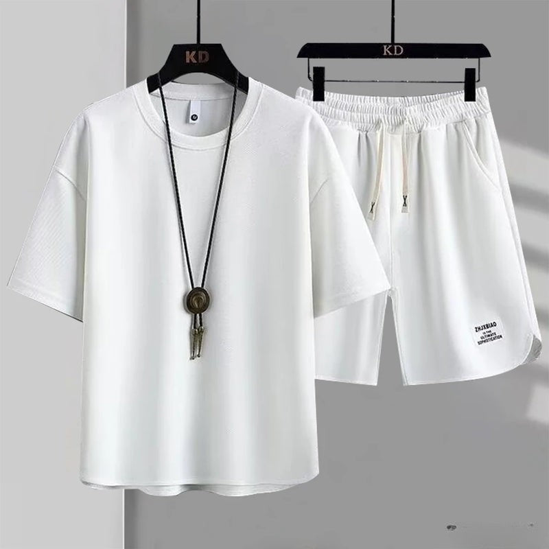 Garry - Casual Short Sleeve Two Piece Set