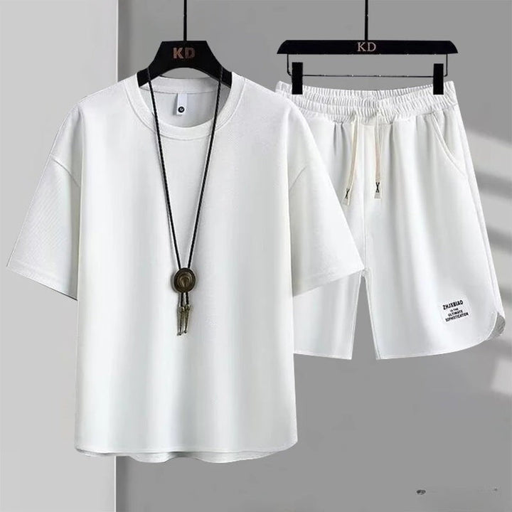 Garry - Casual Short Sleeve Two Piece Set