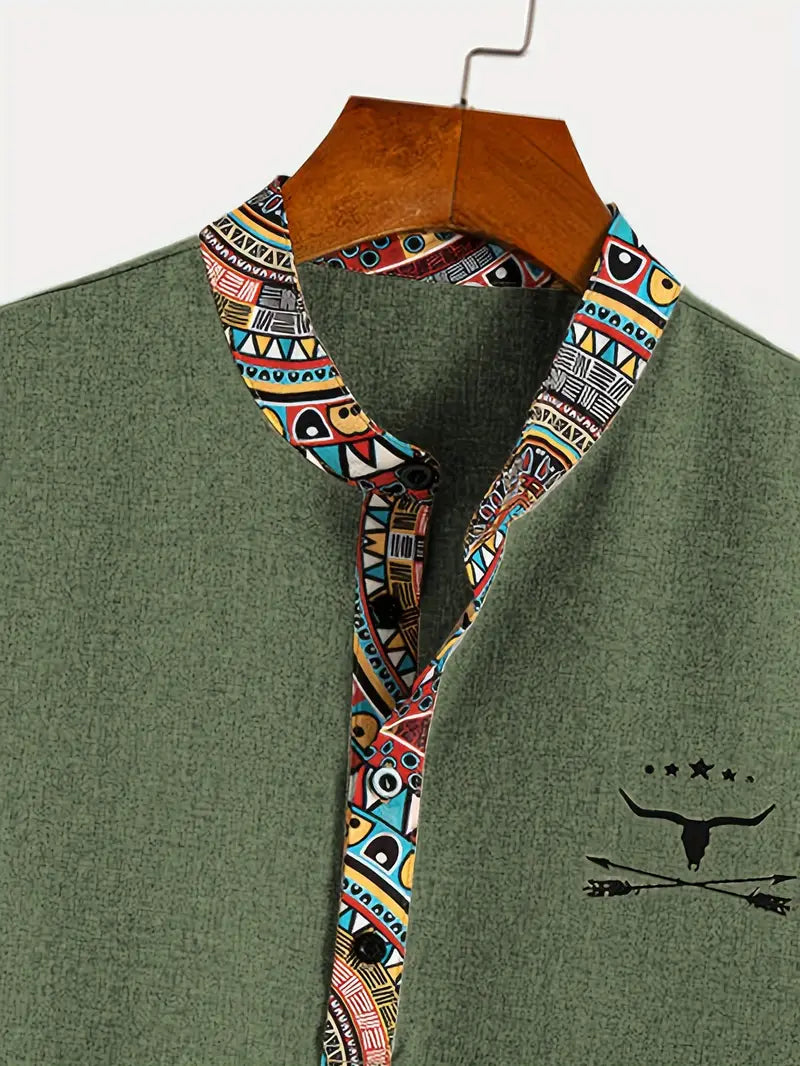 Murat - Elegant Short Sleeve Shirt