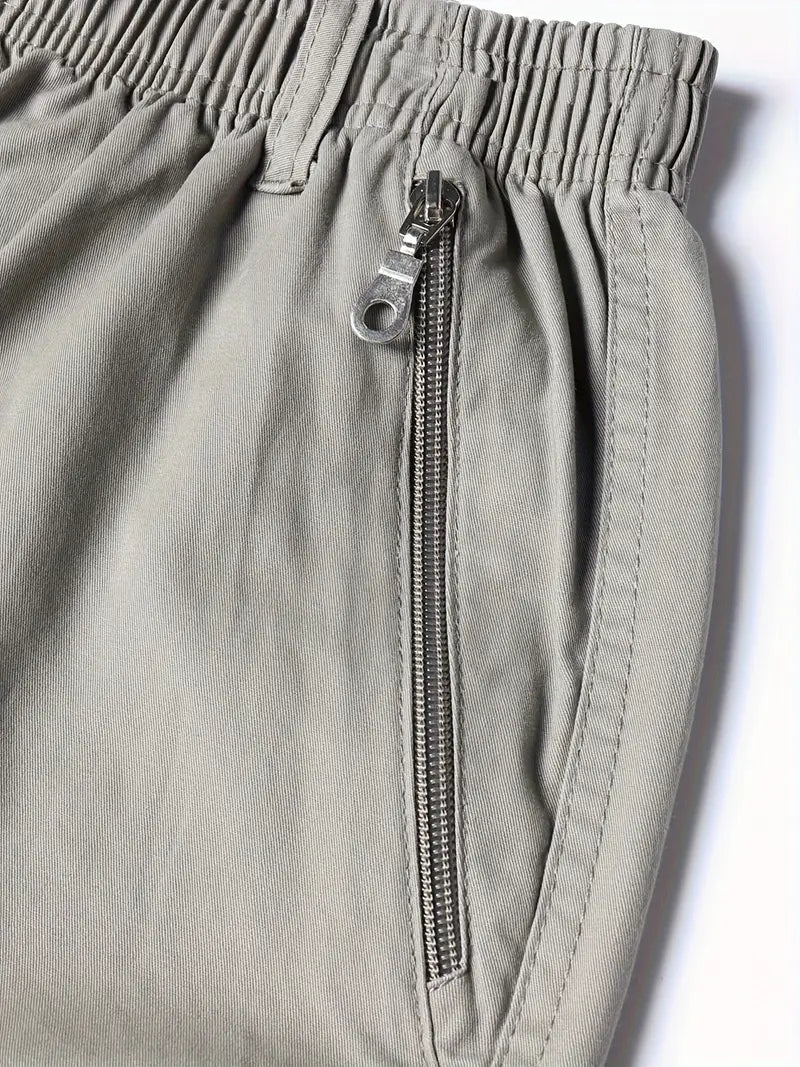 Theodore - Breathable Cotton Cargo Shorts