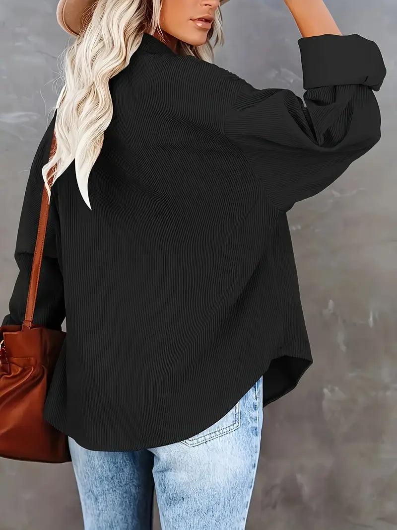 Irmela - Long Sleeve Button Shirt