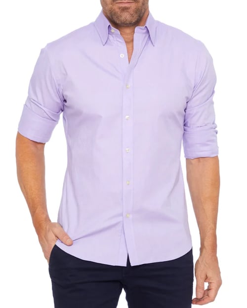 Ceferino - Casual Long Sleeve Shirt With Button