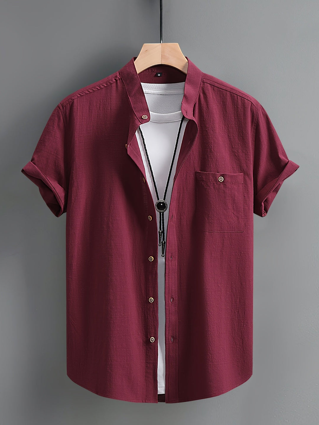 Tejada - Casual Cotton Shirt With Pocket