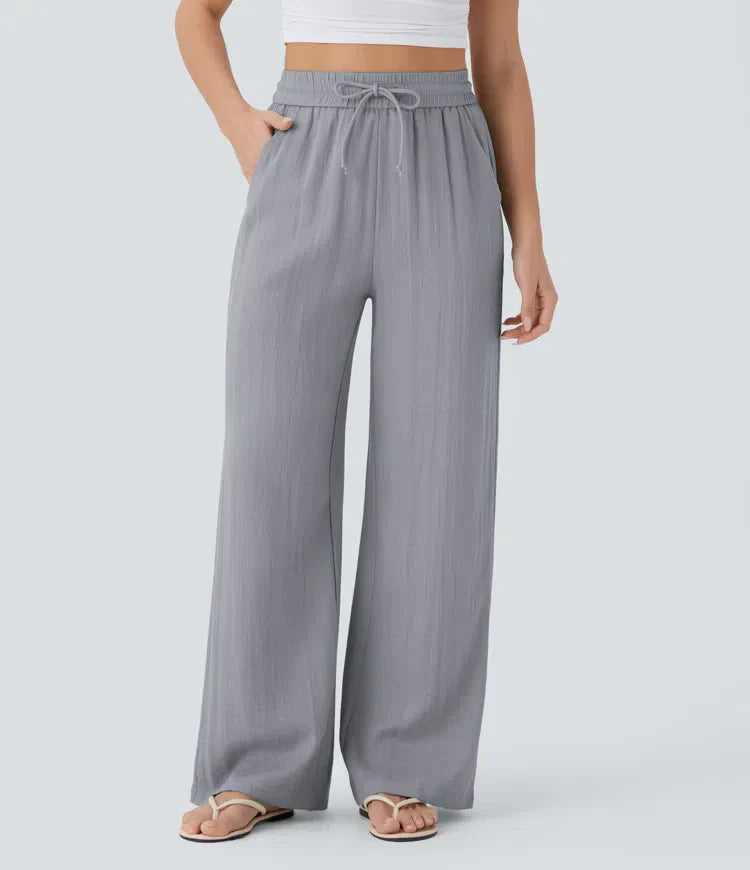 Zafeiria - Elegant Linen Pants
