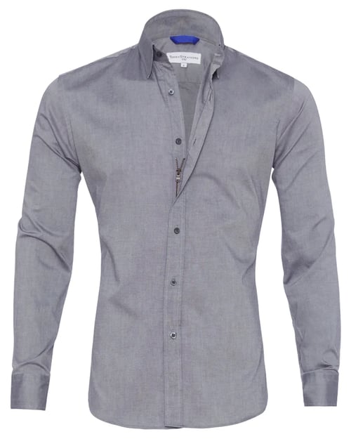 Ceferino - Casual Long Sleeve Shirt With Button