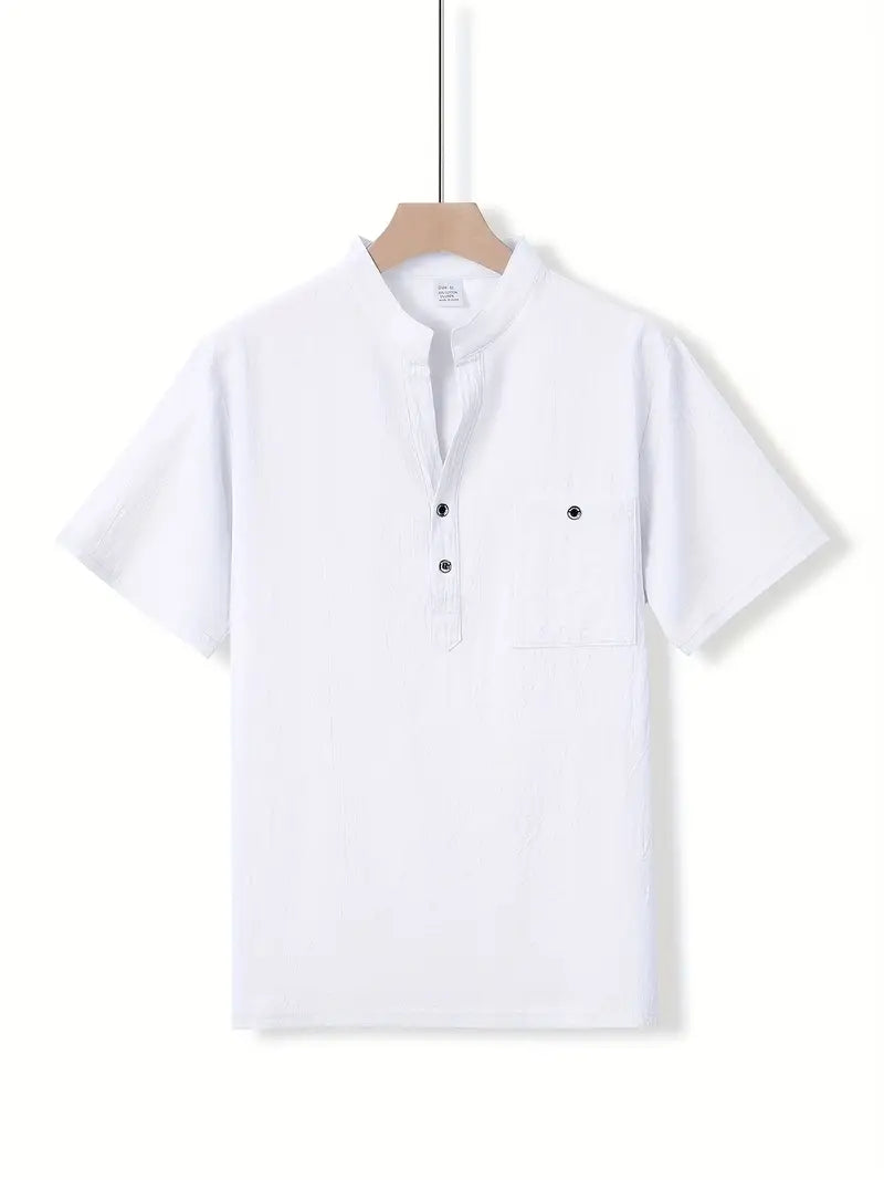 Vaughn - Elegant Short Sleeve Shirt