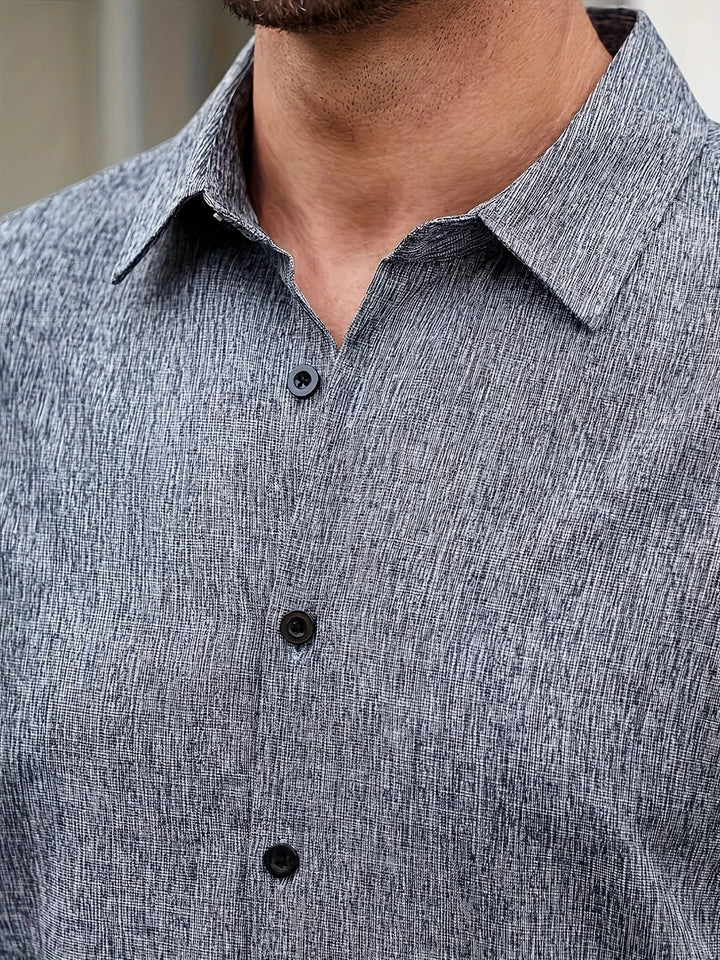 Dwight - Lightweight Linen Blend Short Sleeve Shirt