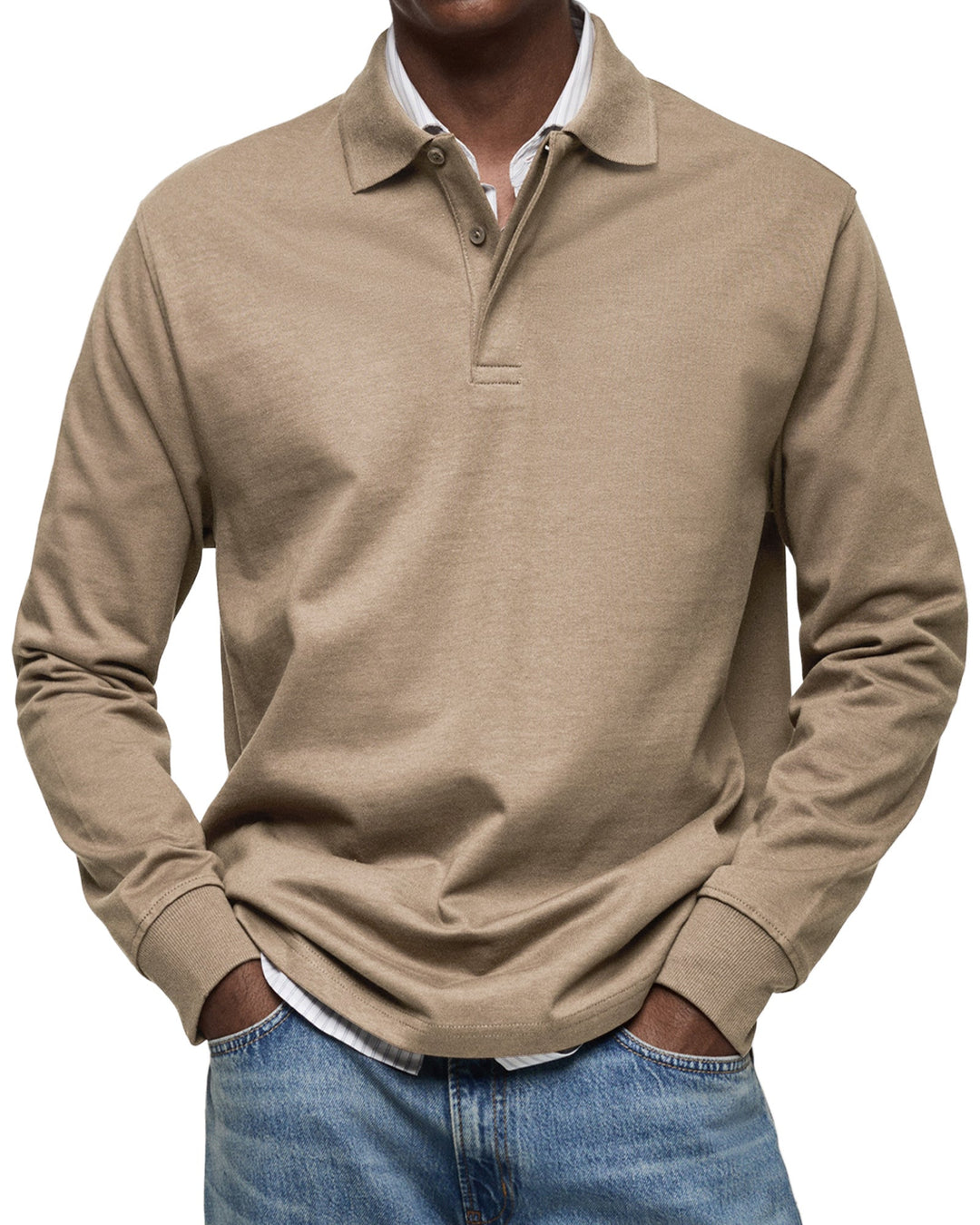 Joseba - Casual Long Sleeve Polo Shirt