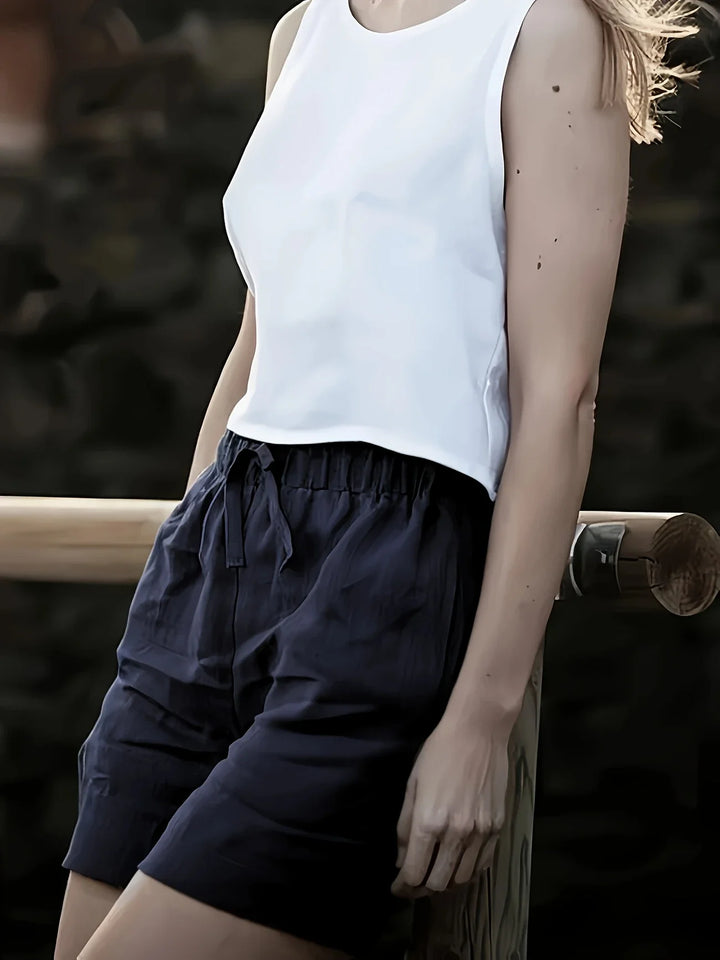 Niamh - Casual Summer Shorts With Pocket