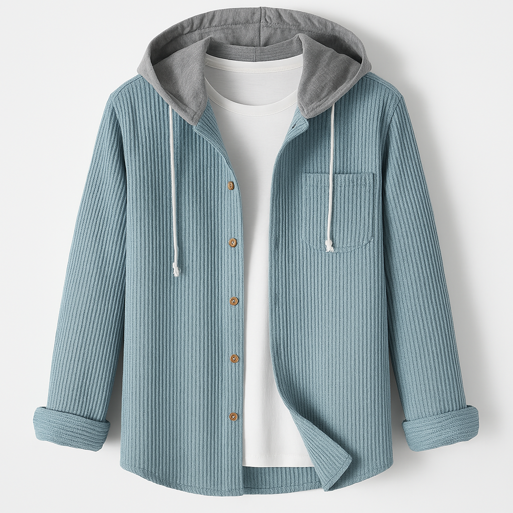 Darcy - Casual Corduroy Hoodie