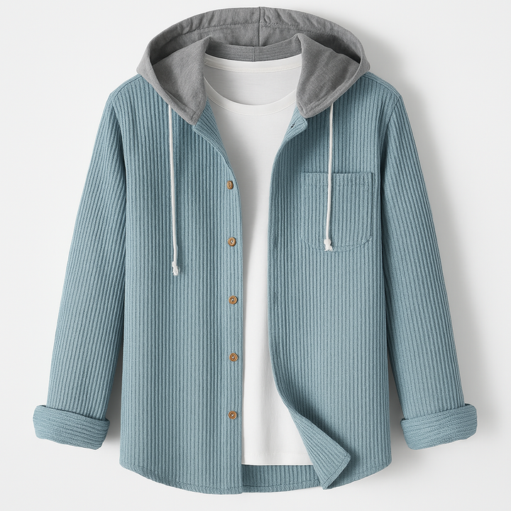 Darcy - Casual Corduroy Hoodie