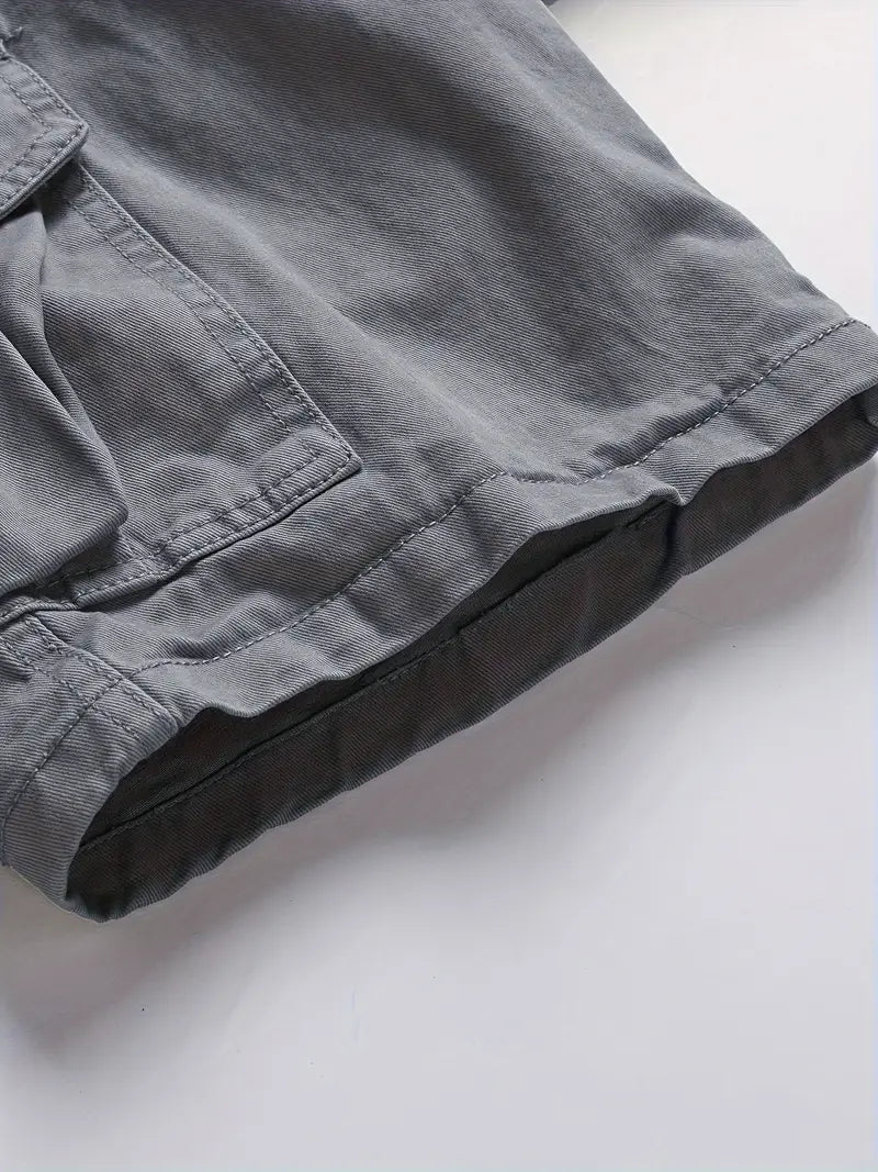 Mauro - Elegant Shorts With Multi Pockets