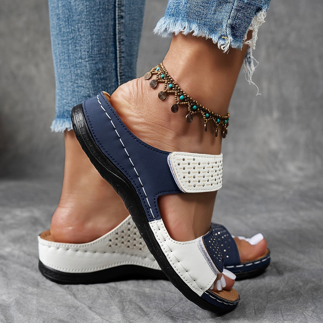 Ortholuxe™ – Breathable Orthopadic Slip-On Sandals for Women