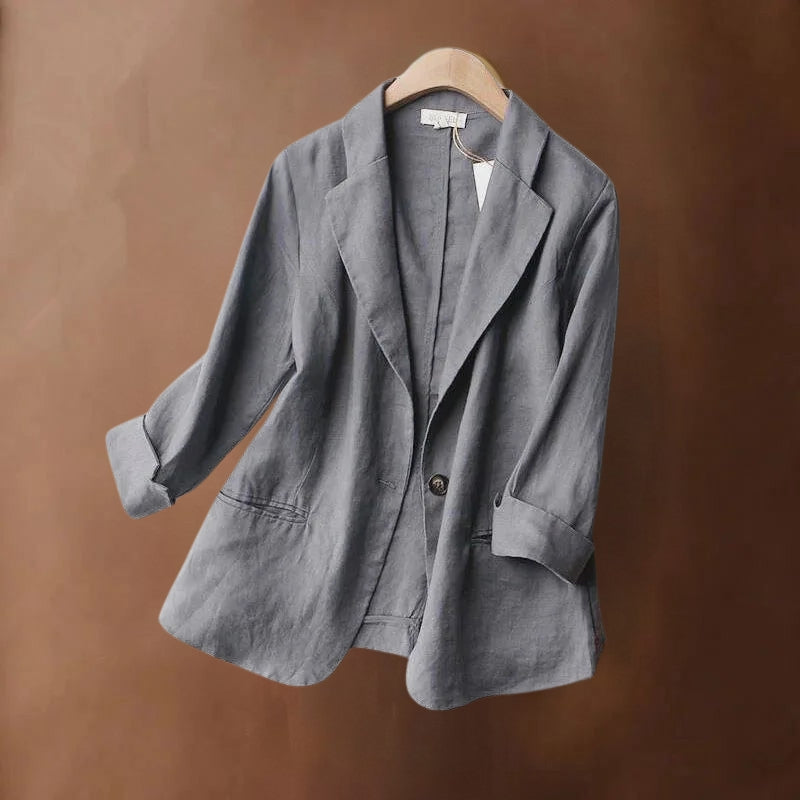 Mavis - Stylish Linen Blazer