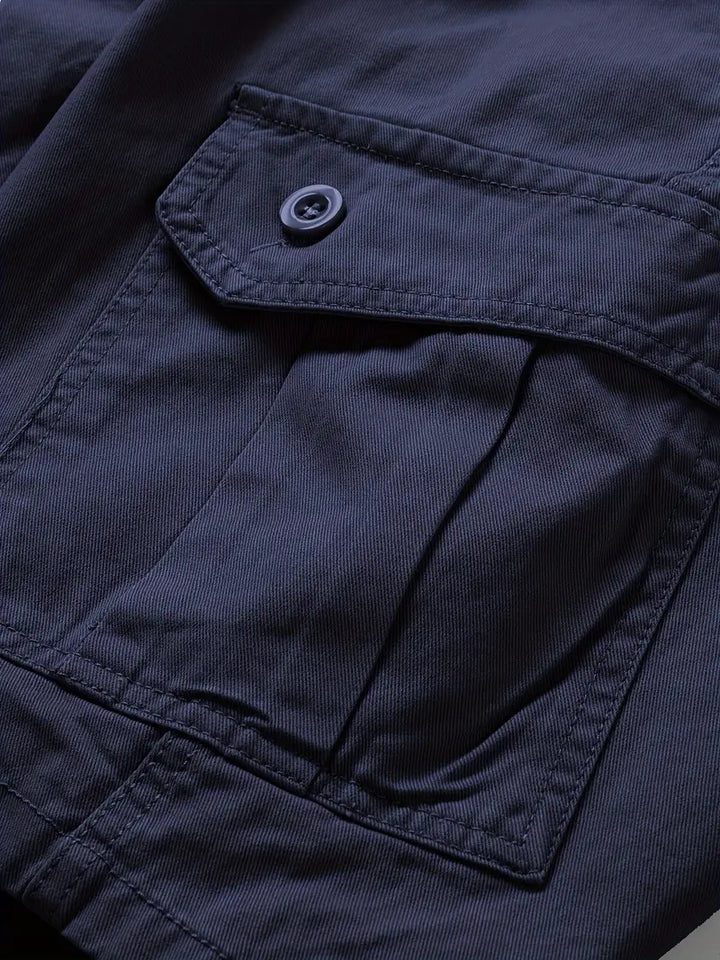 Mauro - Elegant Shorts With Multi Pockets