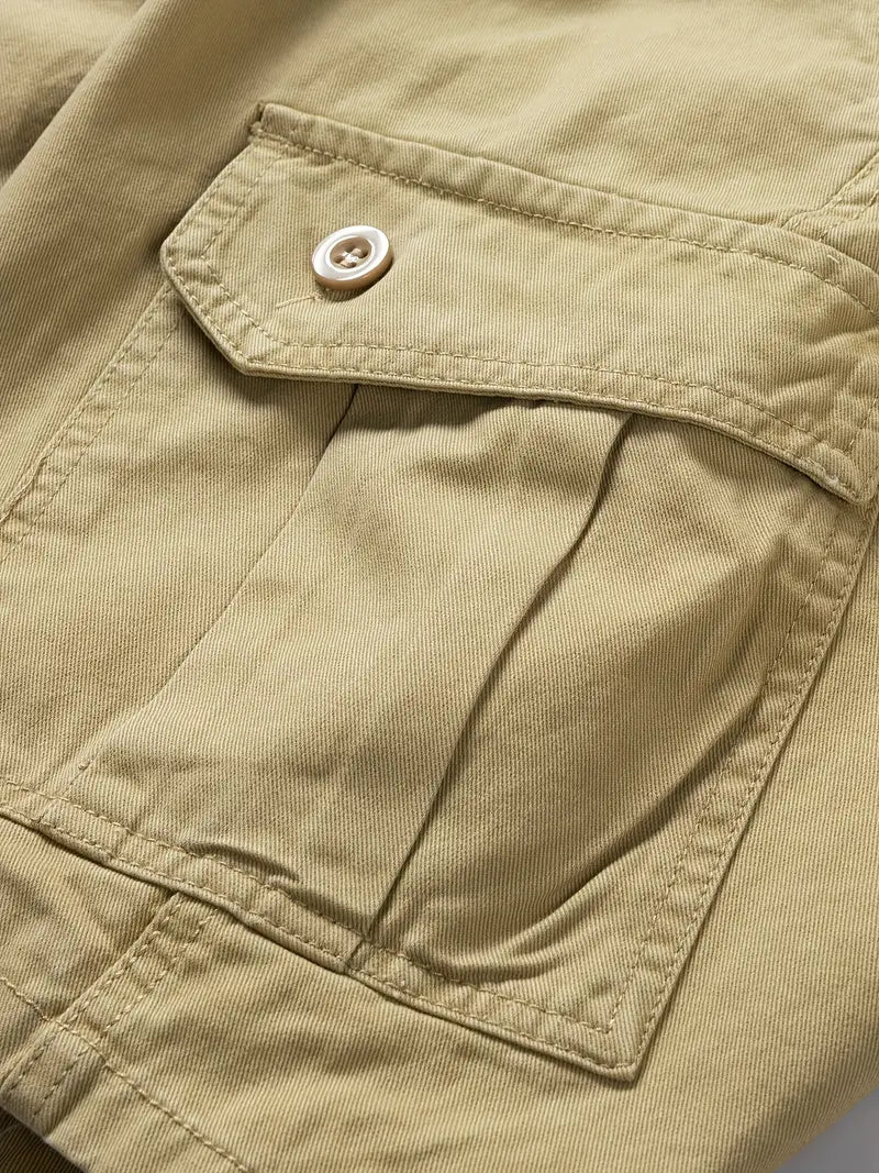 Mauro - Elegant Shorts With Multi Pockets