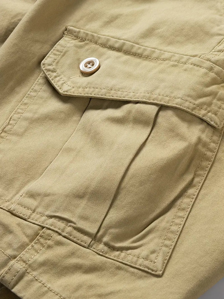 Mauro - Elegant Shorts With Multi Pockets