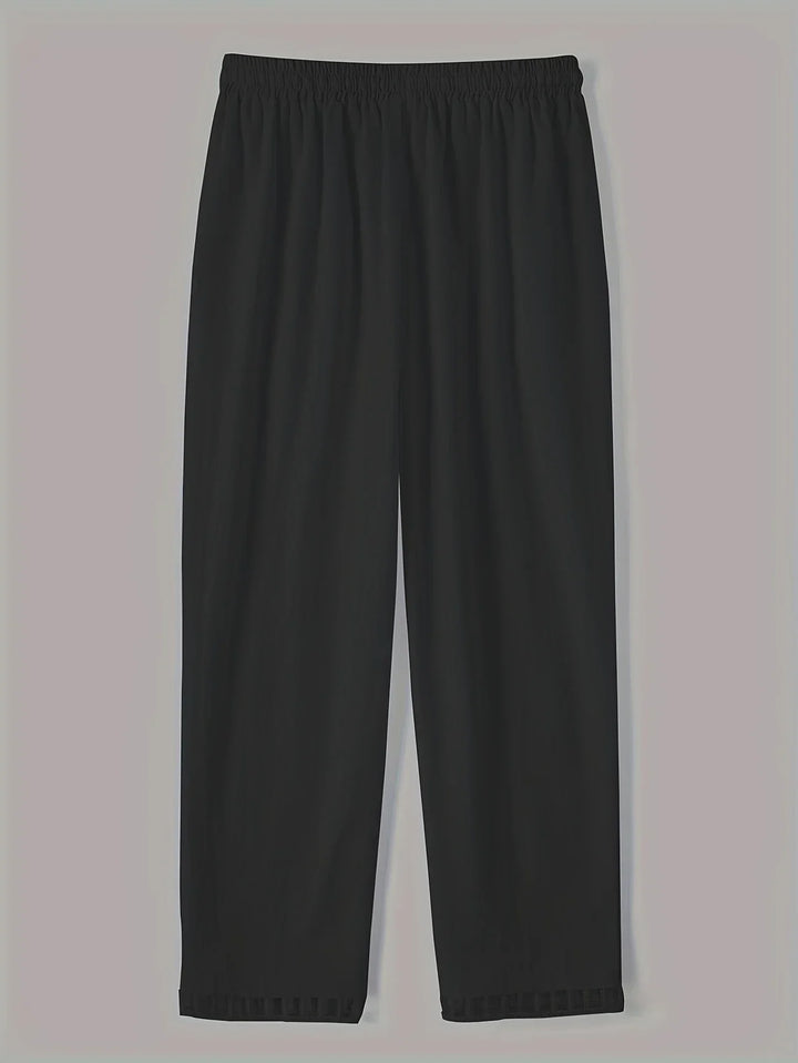 Tracey - Contrast Trim Cropped Pants