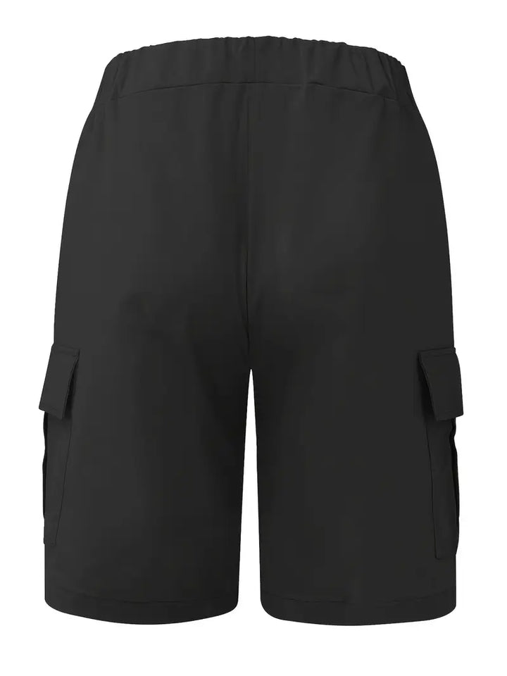 Jelte - Casual Non Stretch Drawstring Cargo Shorts