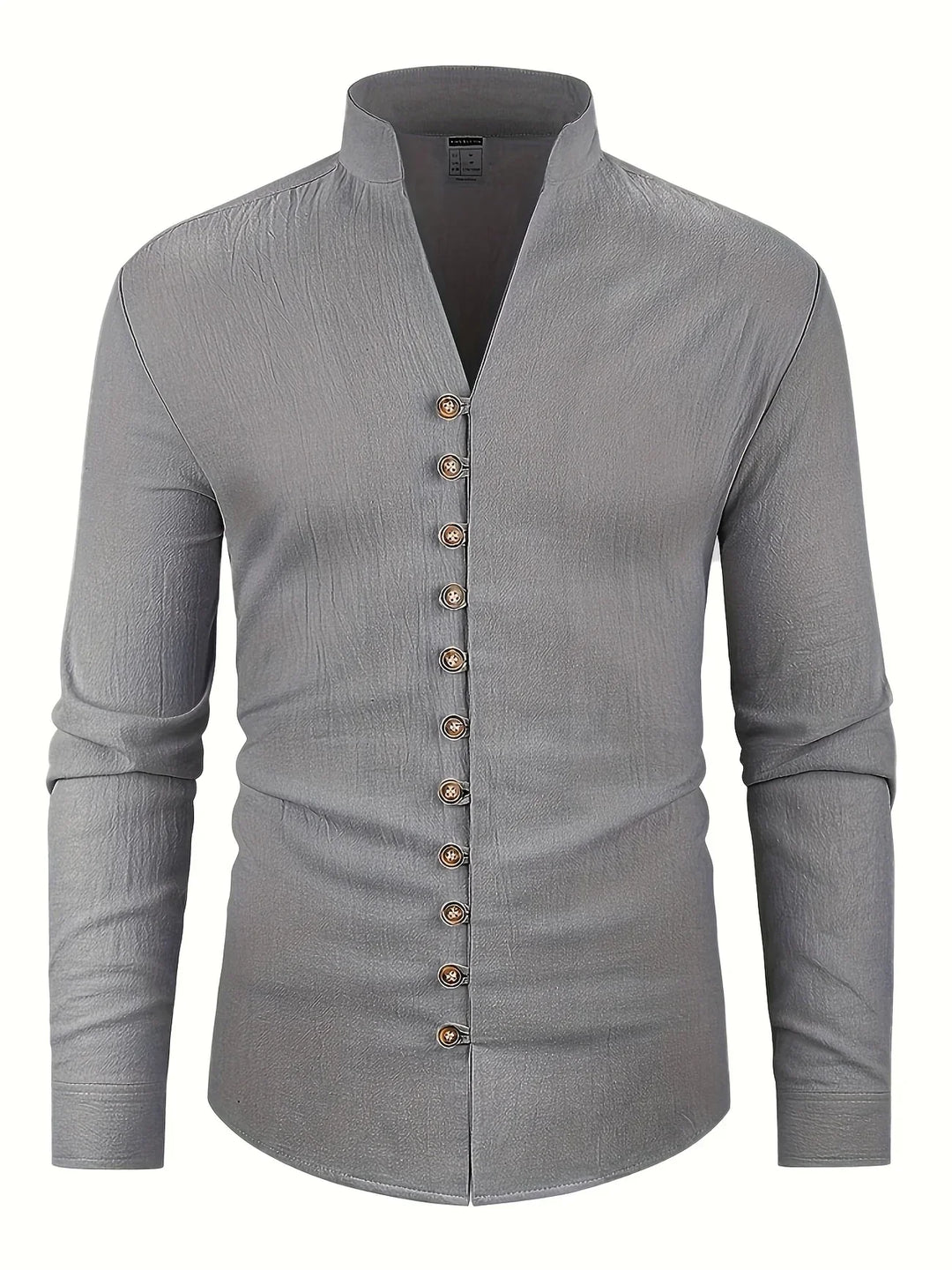 Shayne - Lightweight Cotton Linen Long Sleeve Shirt