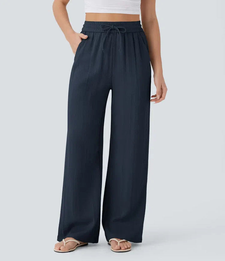 Zafeiria - Elegant Linen Pants