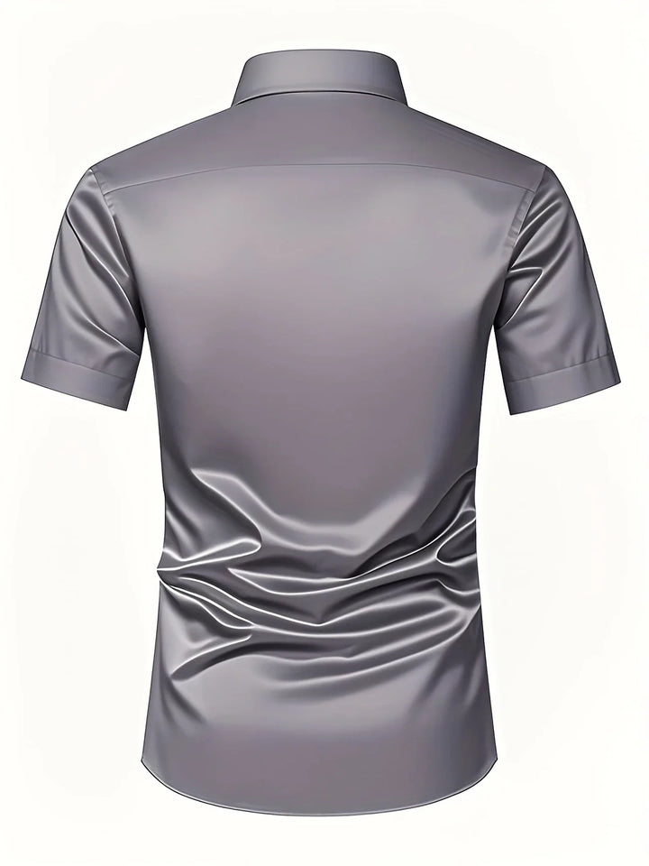 Ezra - Elegant Slim Fit Shirt With Button