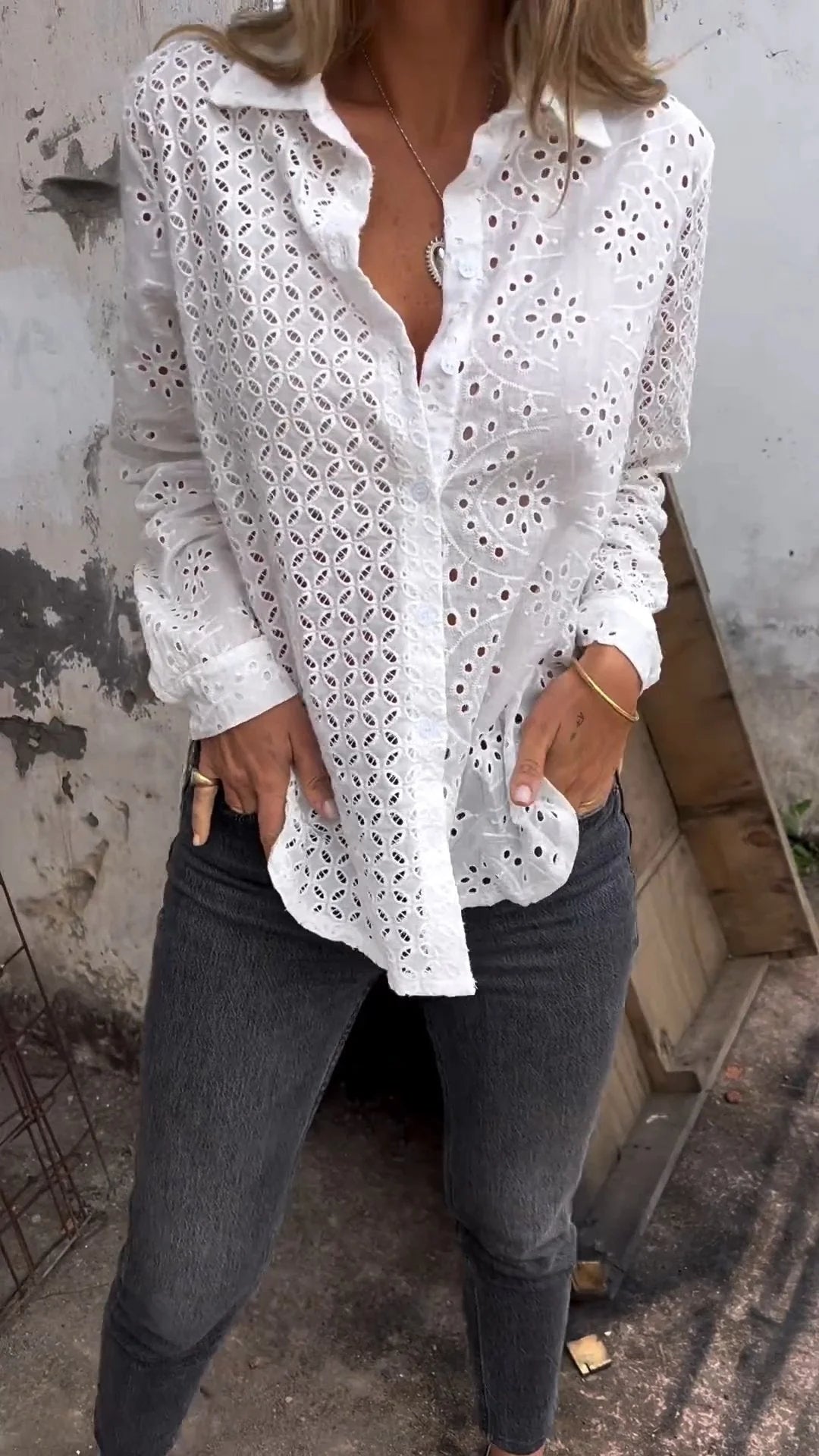 Tommie - Shirt With Blank Pattern