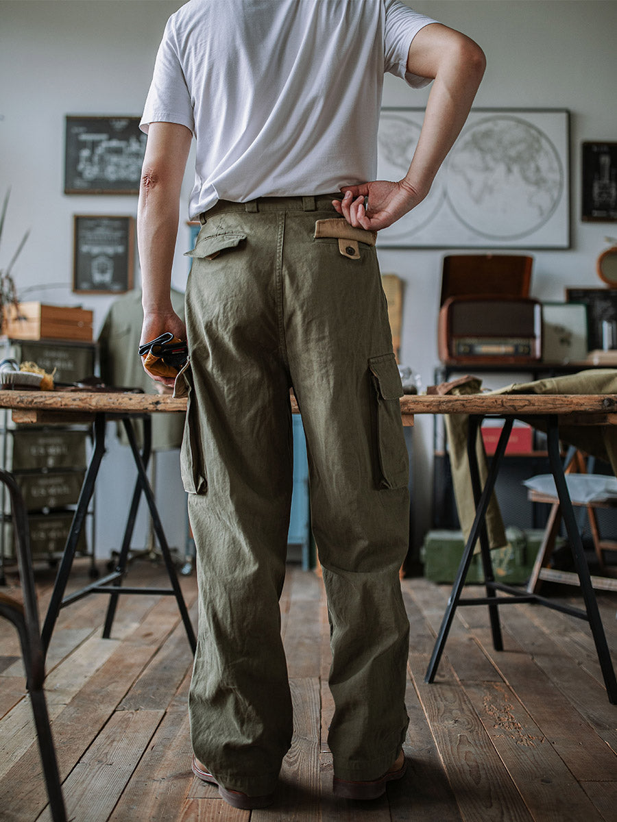 Ibrahim - Army M-47 Herringbone Twill Trouser