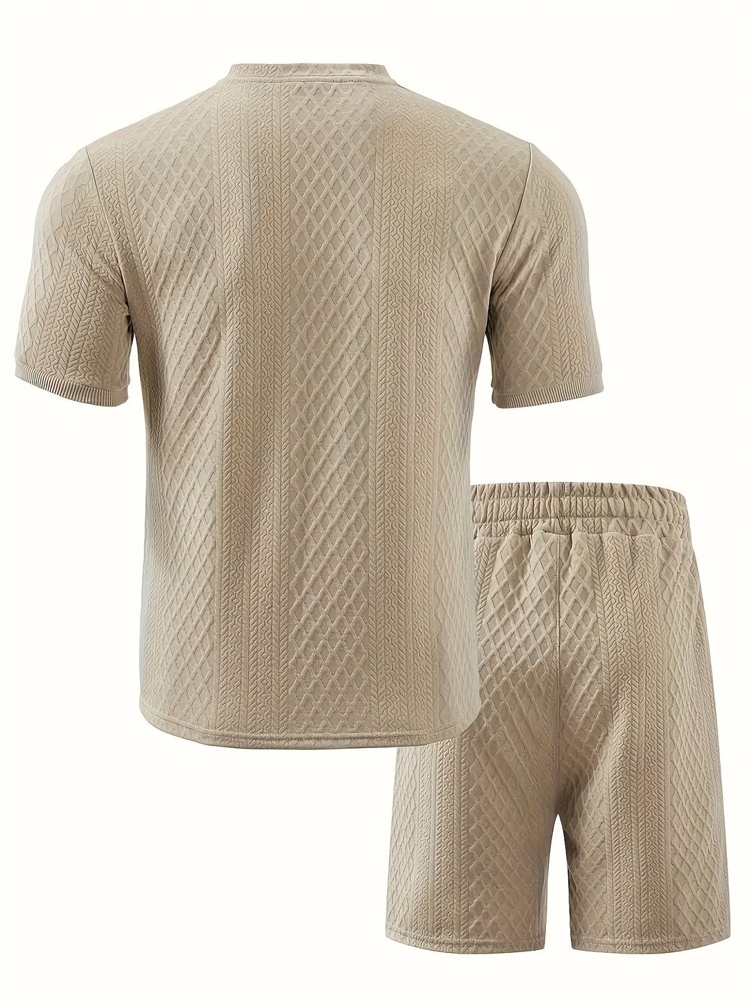 Reginald - Textured Pattern Two Piece Set