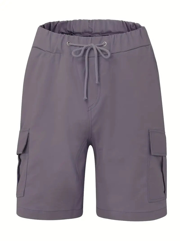 Jelte - Casual Non Stretch Drawstring Cargo Shorts