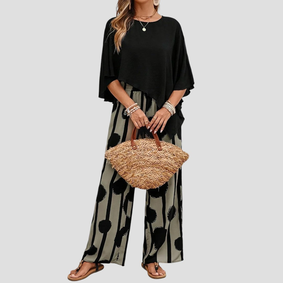 Paolina - Stylish Two Piece Printed Set