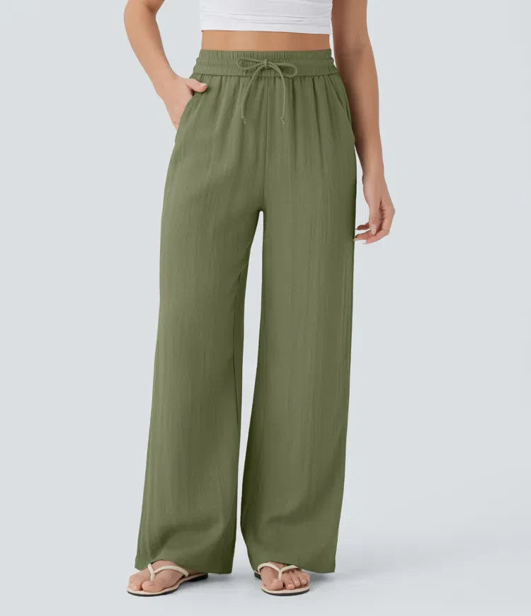 Zafeiria - Elegant Linen Pants