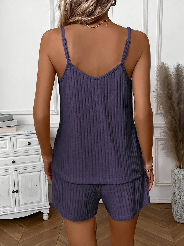 Hristina - Comfortable Two Piece Summer Set With Strap