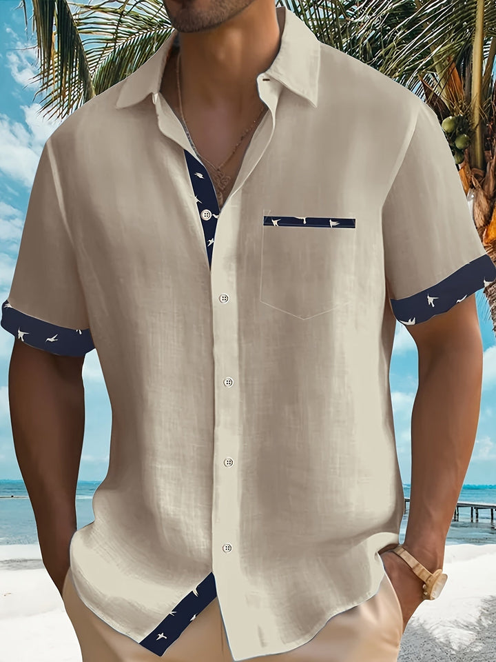 Julio - Elegant Short Sleeve Shirt