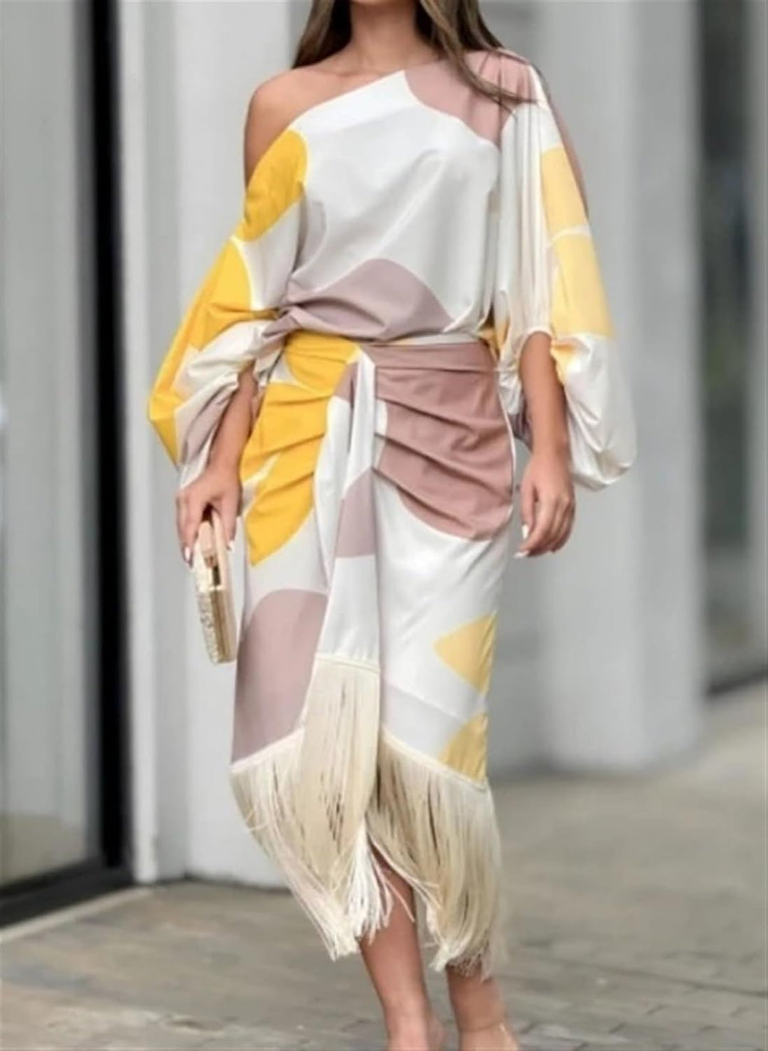 Glynis - Printed Two-Piece Set