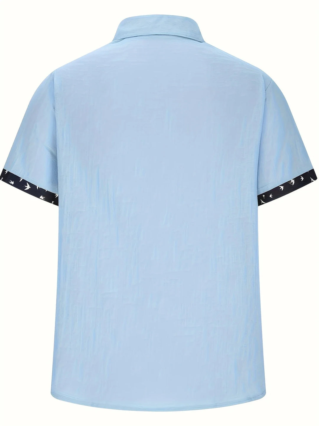 Trofim - Elegant Cute Bird Print Shirt