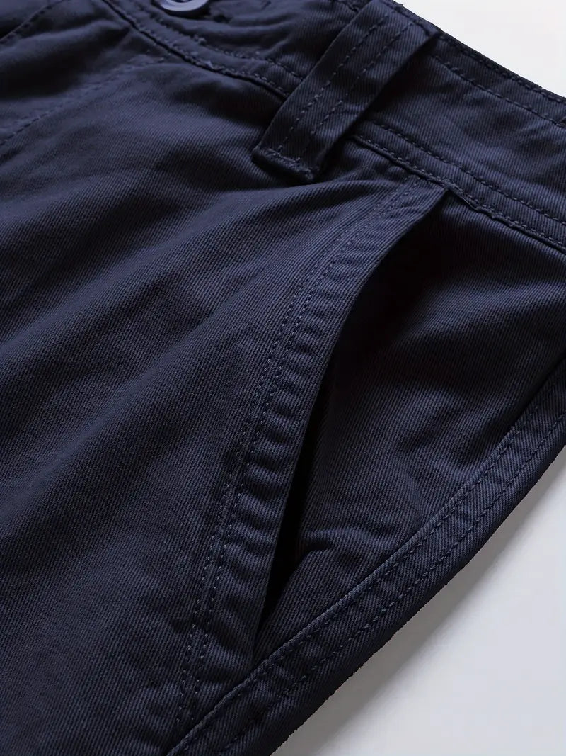 Mauro - Elegant Shorts With Multi Pockets