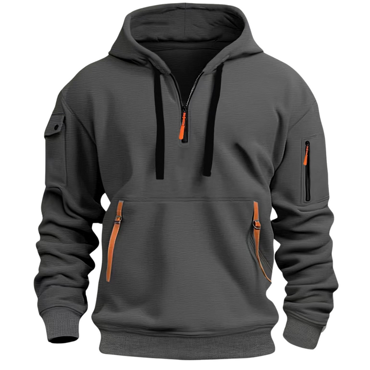 Ludomir - Long Sleeve Multi Pocket Hoodie