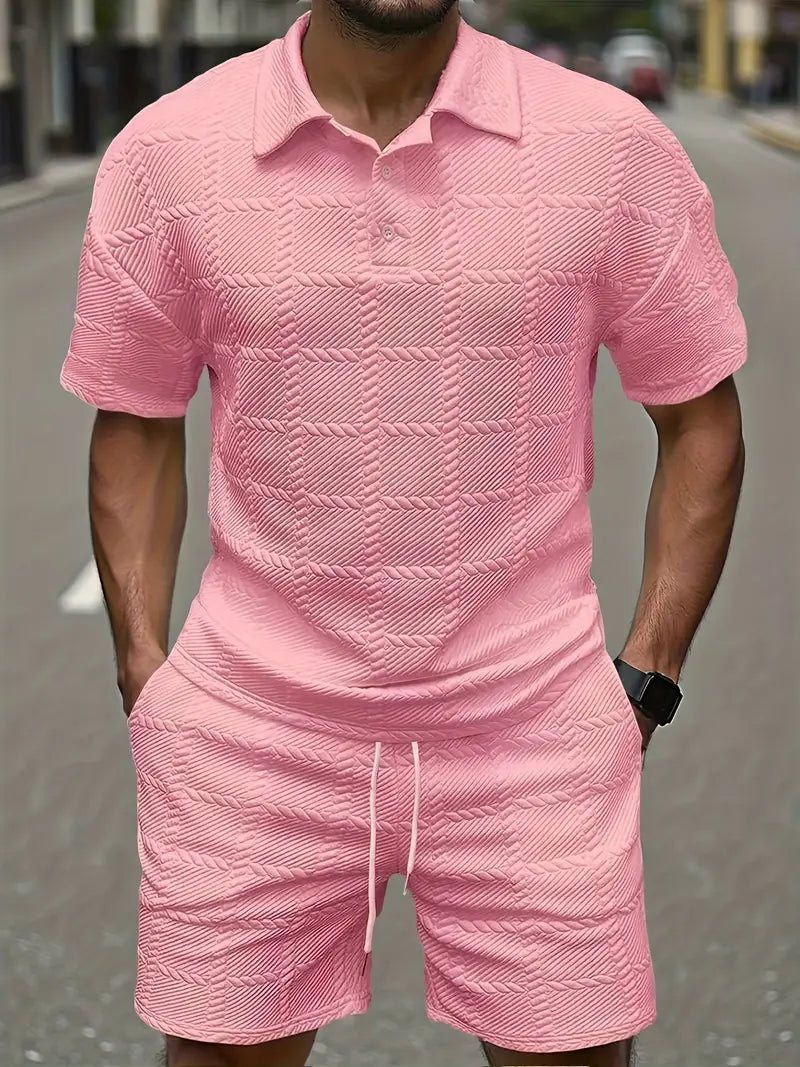 Vadim - Short Sleeve Two Piece Set