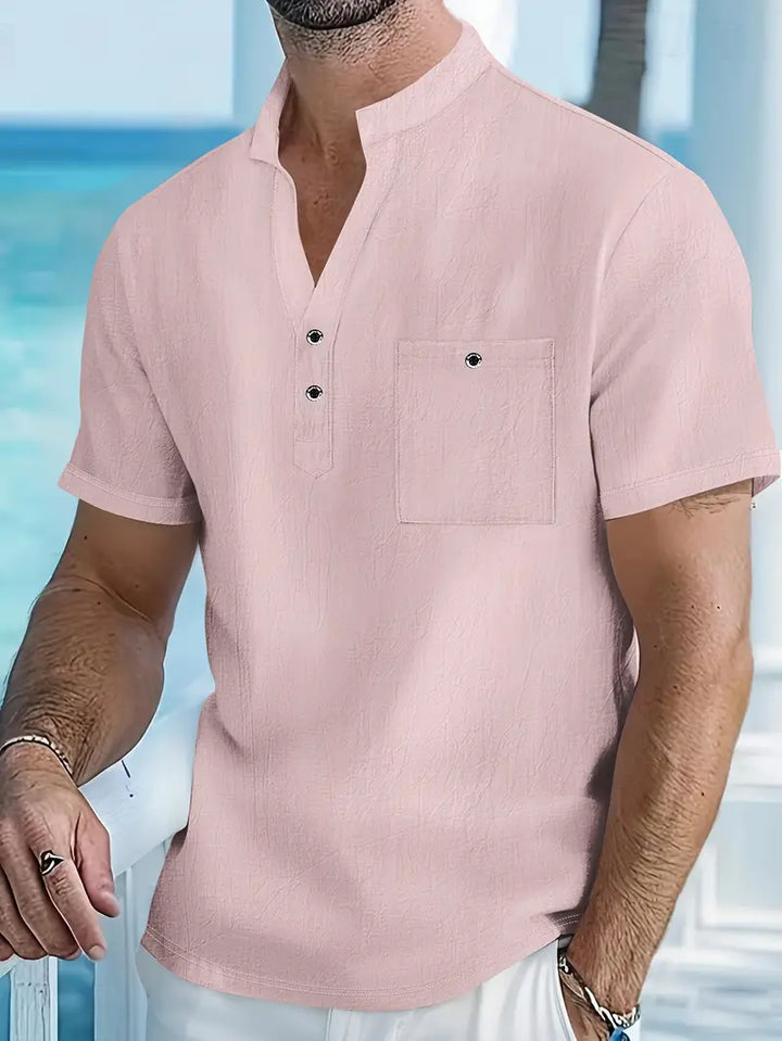 Vaughn - Elegant Short Sleeve Shirt