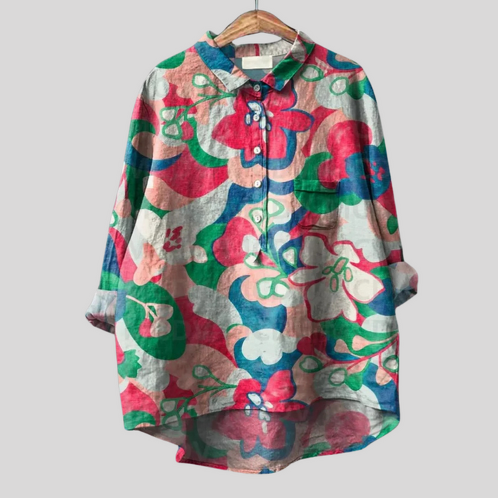 Matilde - Handmade Floral Shirt