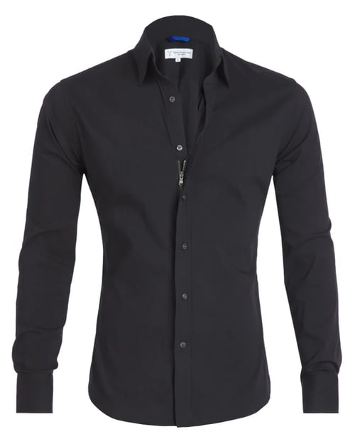 Ceferino - Casual Long Sleeve Shirt With Button